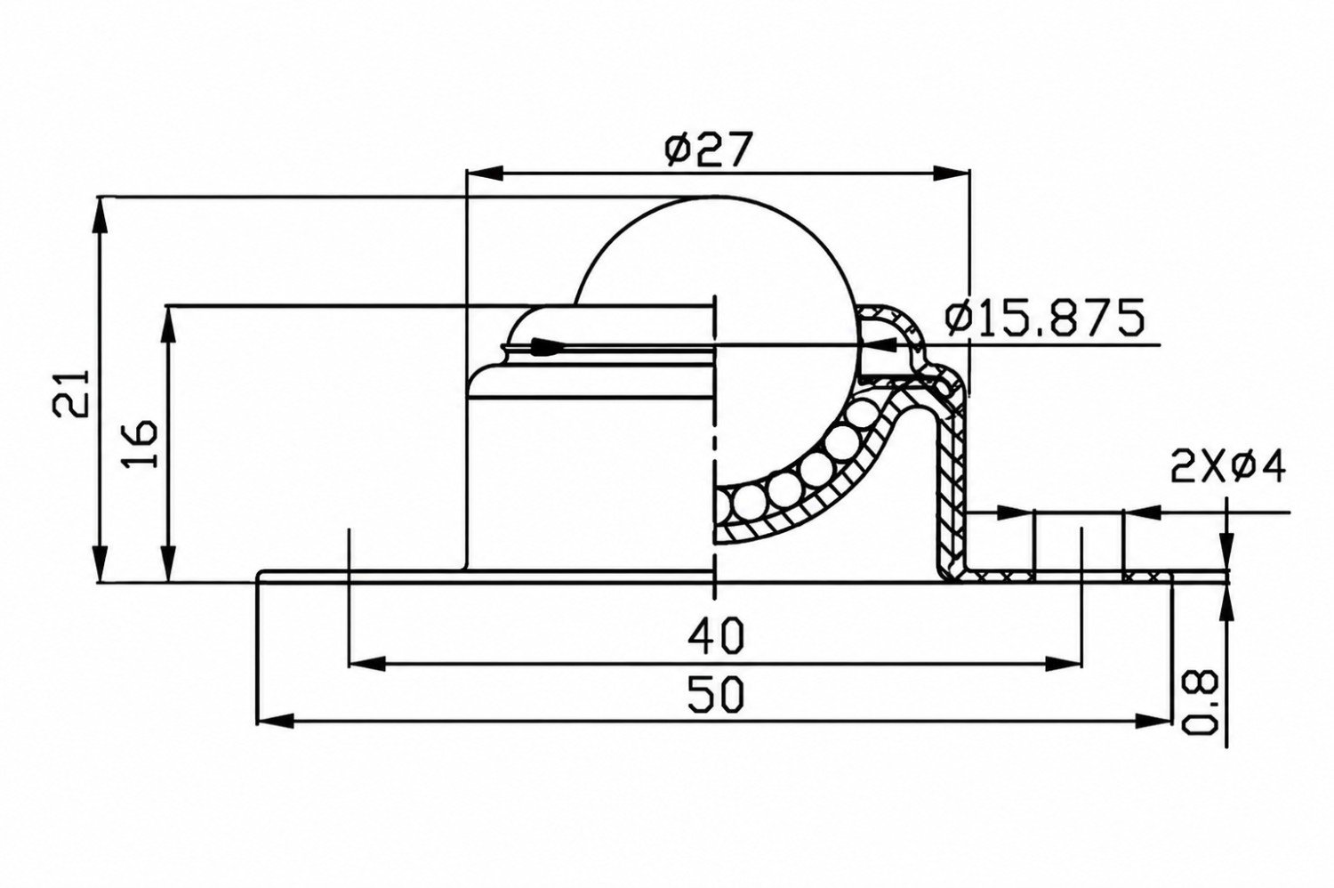 Engineering Drawing / CAD Dimension Image