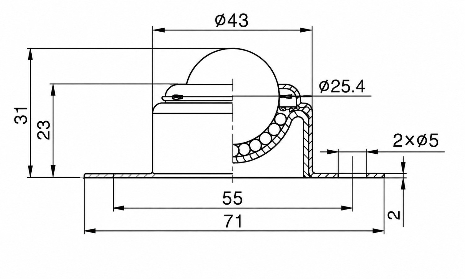 Engineering Drawing / CAD Dimension Image